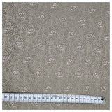 Jacquard Ornamente grün und rosa