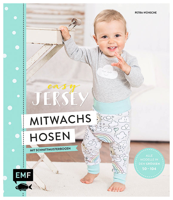 Jersey – Mitwachshosen für Babys und Kids nähen